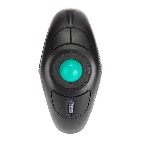 New Usb Wireless Pc Laptop Finger Handheld Trackball Mouse Mice W