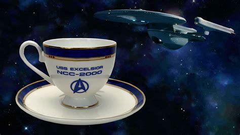 Sdcc Exclusive Captain Sulus Uss Excelsior Tea Set Joins Factory