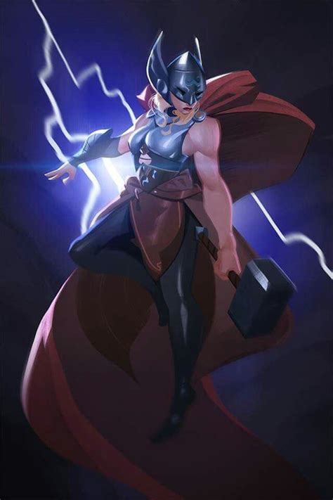 Jane Foster Is Thor Female Thor Marvel Comics Art Thor