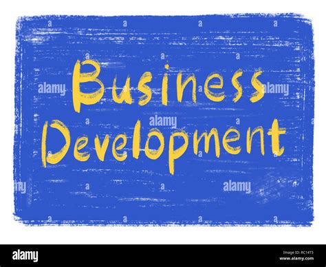 Business Development Concept Stock Photo Alamy