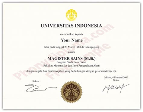These courses are ideal if you intend these diploma courses will equip you with the knowledge and skills you will need to have a successful and lucrative career in the global music. Fake Indonesia College and University Diplomas ...