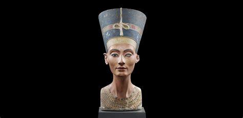 To See Bust Of Queen Nefertiti New Kingdom 18th Dynasty Amarna Egypt Around 1340 Bc Chr