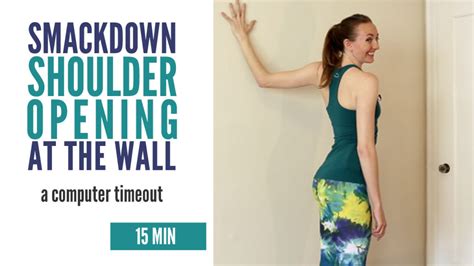 Shoulder Opening At The Wall Brett Larkin Yoga