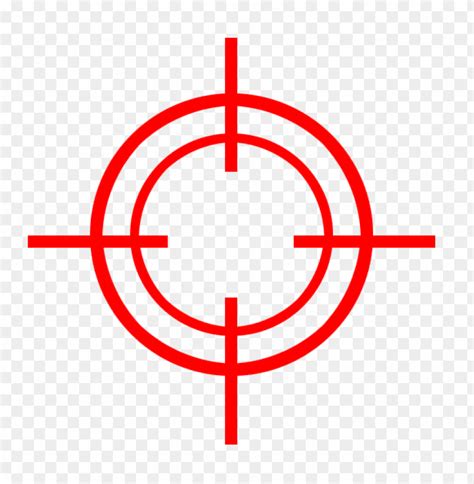Red Target Png Image With Transparent Background Toppng