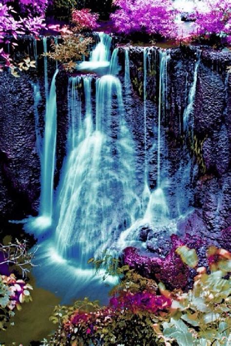 Gorgeous Beautiful Waterfalls Beautiful Backgrounds Rainbow Waterfall