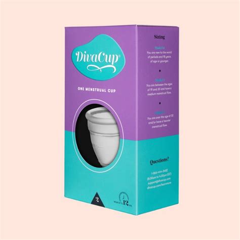 Diva Cup Menstrual Cup Model 2 Official Singapore Distributor