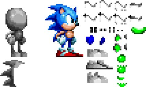 Modern Sonic New Sprite Pixel Art Maker Images