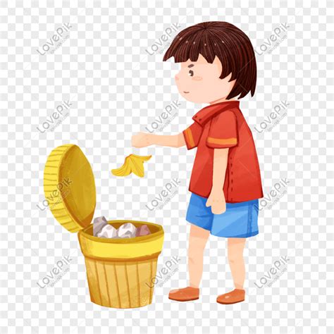 Girl Throwing Trash Characters Protection Throw Trash Png Image And Clipart Image For Free