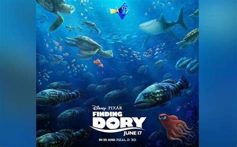 Finding Dory The Blue Tang Looks Adorable And Lost In This New Poster