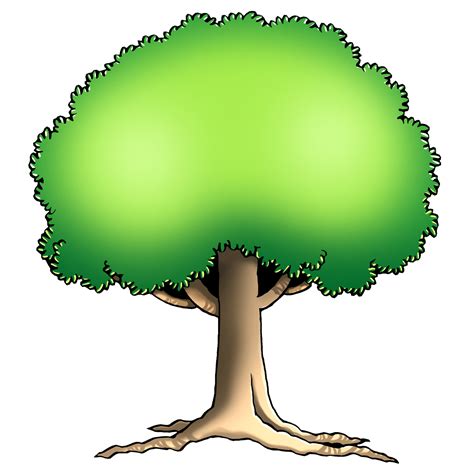 Cartoon Tree Clipart Clipart Nepal
