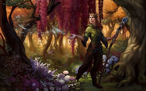 Elves Fantasy Art Magic Hd Wallpapers Desktop And Mobile Images