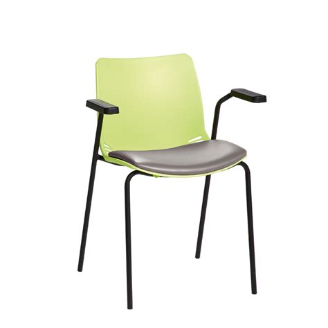 Our range of seat pads could be perfect for dining outdoors or brightening up chairs and couches. Neptune Visitor Chair with Arms and Grey Vinyl Upholstered ...