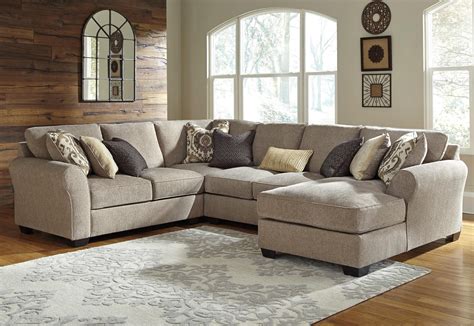 Ashley Pantomine 4 Piece Sectional With Chaise Godby Home Furnishings