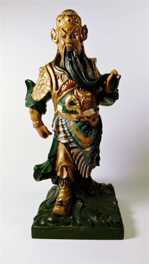 Chinese God Of War General Guan Yu Guan Gong Statue