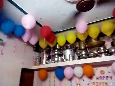 Make your next special occasion unforgettable with balloon décor! Birthday Decoration : Simple And Easy, Latest Birthday ...