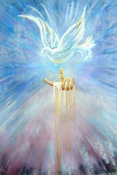 Prophetic Artwork Holy Spirit Art Christian Art Painting Worship Art