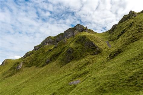 Rocky Hills Covered In A Green Moss And Grass An Art Print By