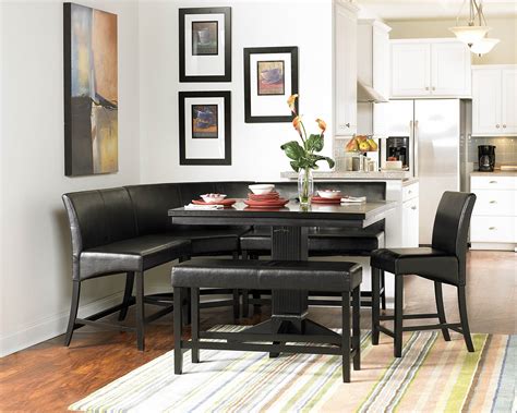 corner counter height dinette set modern country dining