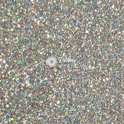 Siser Moda Glitter 2 Htv Silver Confetti Rainbow Vinyl Co