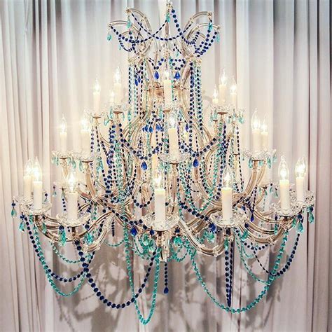 Here Is One Of Our Newest Designs The Ocean Crystal Chandelier