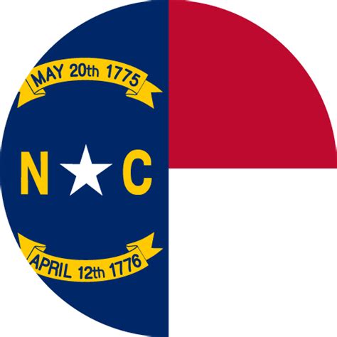 Vector Map Of North Carolina Flag Free Vector Maps