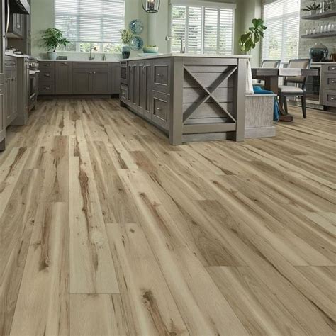 Then, rinse with clean water. SMARTCORE Ultra XL 4-Piece 8.97-in x 72.04-in Harvest Hickory Luxury Vinyl Plank Flooring Lowes ...