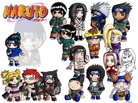 Chibi Anime Naruto Desktop Wallpaper Desktop Wallpaper Free Download