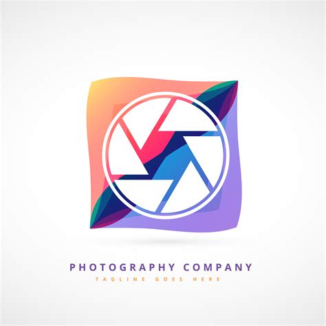 Abstract Photography Logo Design Illustration Download Free Vector