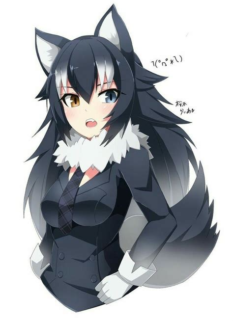 Pin By Rogelio Garcia On Kemono Friends In 2020 Cute Anime Character Anime Wolf Girl Anime Furry