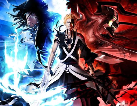 I animated edgy hollow ichigo! HD wallpaper: Bleach anime wallpaper, Hollow Ichigo ...