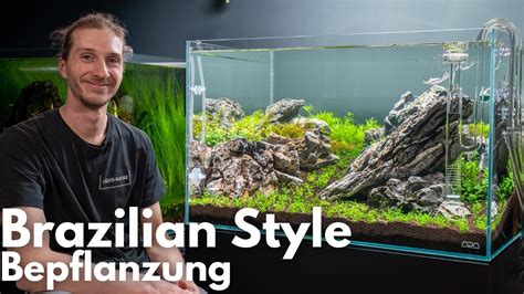 Bepflanzung Brazilian Style Aquascape Ada P Youtube