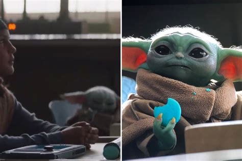 The Mandalorians Baby Yoda Leaves Fans Crying With Laughter As He