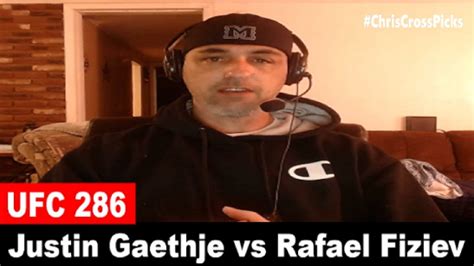 Ufc Justin Gaethje Vs Rafael Fiziev Prediction Youtube