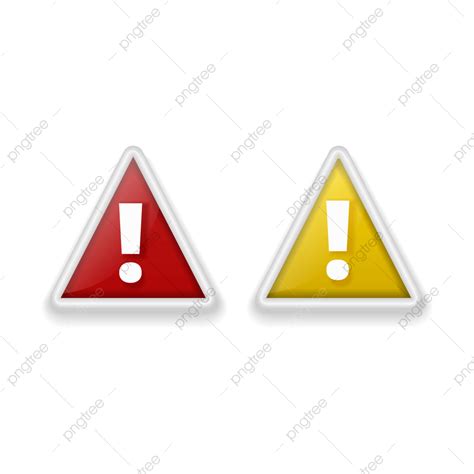 Caution Warning Danger Vector Hd Images Caution Signs Symbols Red And