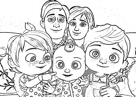 Cocomelon Coloring Pages Coloring Pages