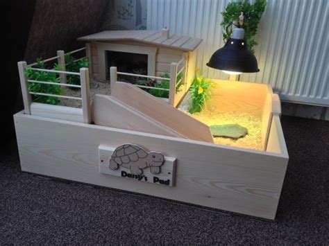 First stain the crates and use. How to Set Up a Tortoise Table - Easy Setup Guide - Vivarium World