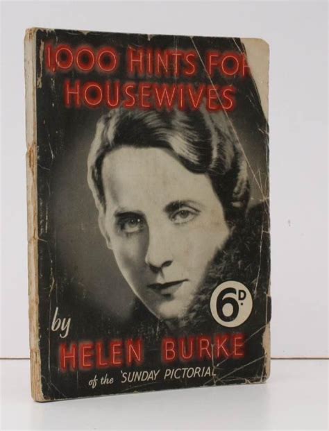 One Thousand 1000 Hints For Housewives Bright Firm Copy De Burke