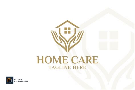 Home Care House Logo Branding And Logo Templates ~ Creative Market