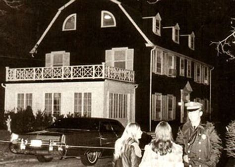 Outside The Infamous Amityville Murder House On The Night That All But