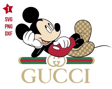 Mickey Gucci Svg Gucci Svg Gucci Mickey By Rhinodigital On Zibbet