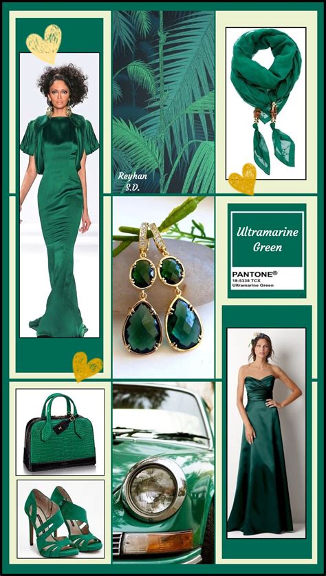 Ultramarine Green Pantone Aw2020 2021 Nyfw Color By Reyhan Sd