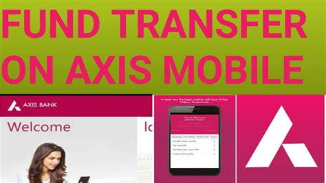 The visa money transfer facility can be accessed through the internet by going to the option, log on to. How to transfer money by axis bank mobile aap - YouTube