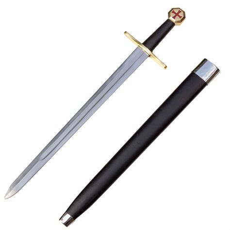 32 Inch Overall Knights Templar Crusader Sword 2d1 S 1002 M