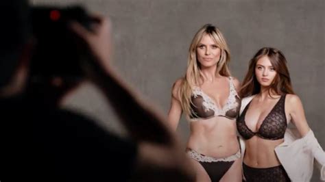 Erste Gemeinsame Werbekampagne Heidi Klum Und Tochter Leni Posieren In