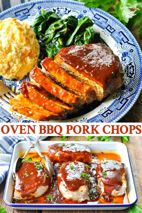 A perfect healthy side for the. Oven BBQ Pork Chops in 2020 | Boneless pork chop recipes, Pork chop recipes baked, Baked bbq ...