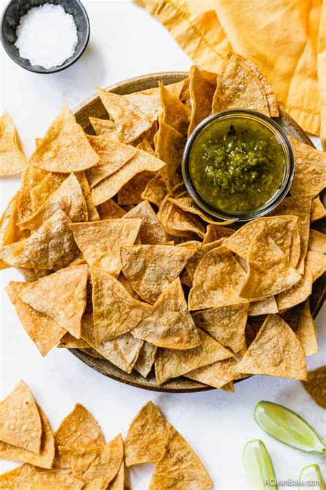 Learn how to make them and use them in different ways for meals and snacks. Homemade Gluten Free Tortilla Chips | A Clean Bake