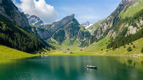 Ebenalp Seealpsee Lake Hiking Switzerland Dji Mavic 2 Pro