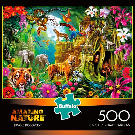 Jigsaw Puzzle Amazing Nature Jungle Discovery 500 Piece Jigsaw Puzzle