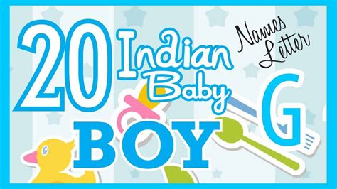 20 Indian Baby Boy Name Start With G Hindu Baby Boy Names Indian Name
