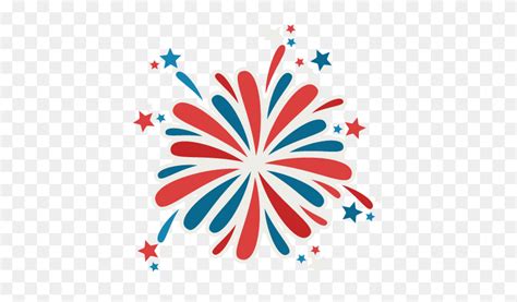 Firework Scrapbook Cute Clipart For Silhouette Fireworks Png
